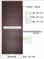 美之源新款皮百葉板移門(mén)，成品門(mén)，衣柜門(mén)