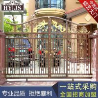 高檔別墅門 庭院門 小區(qū)工廠大門 東莞廠家直銷